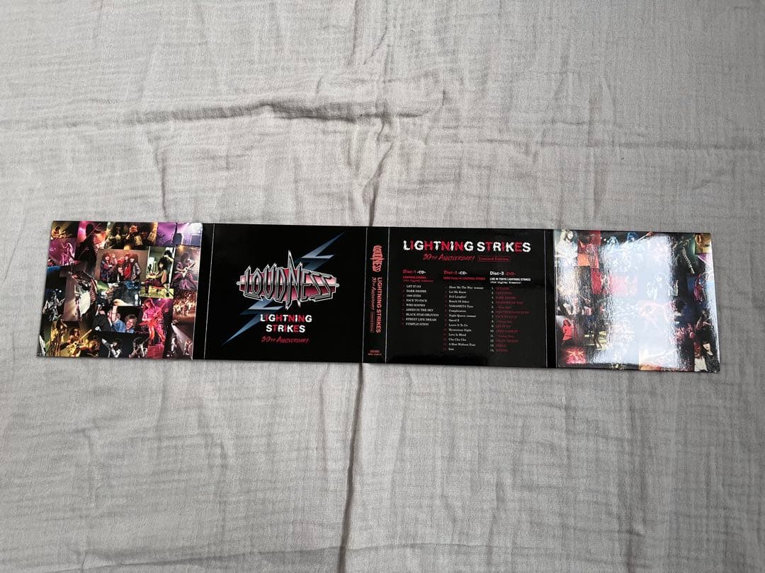 邦楽 LOUDNESS LIGHTNING STRIKES 30th
