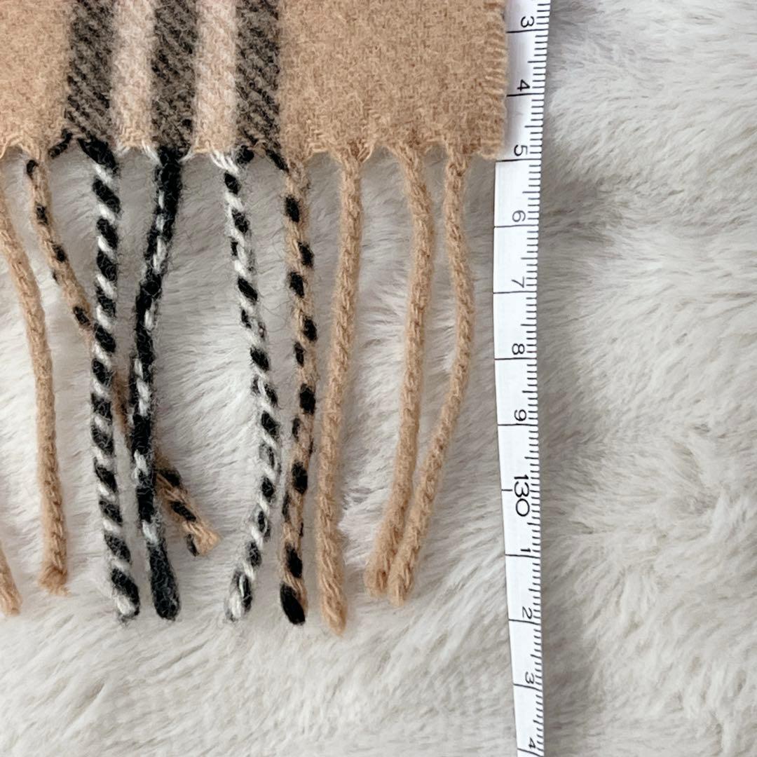 BURBERRY バーバリー マフラー ノバチェック 混紡 ベージュ