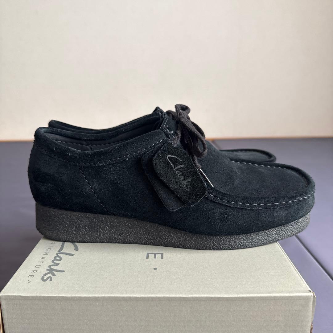 Clarks Wallabee EVO 7 1/2サイズ ブラック 箱あり