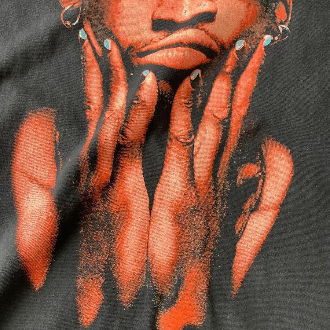 Dennis Rodman デニスロッドマン フェードTシャツ ブラック L