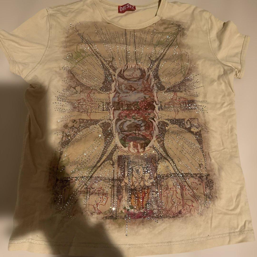 DIESEL ビジュアルプリント Tシャツ