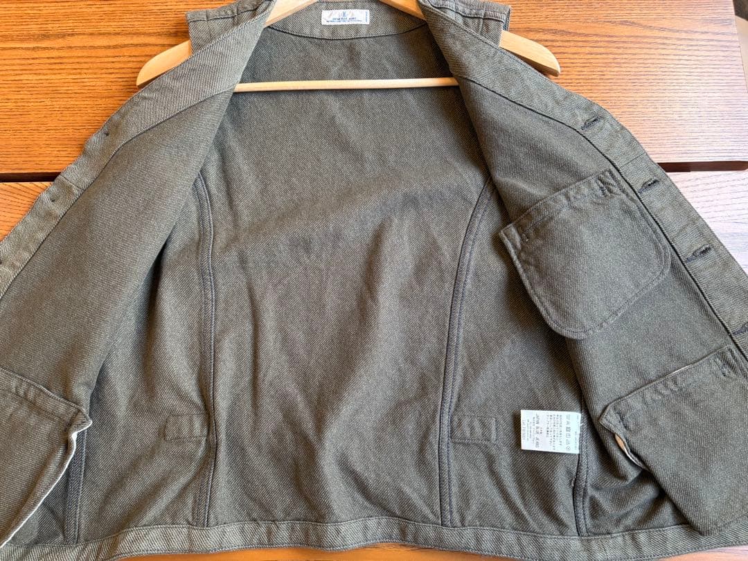 JAPAN BLUE JEANS オリーブグリーン ベスト