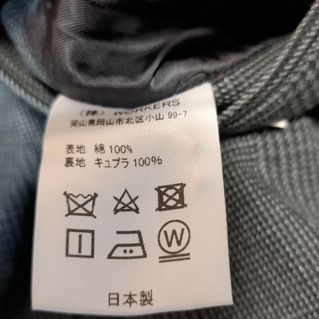【美品】WORKERS ラウンジジャケット 千鳥柄 38 M相当