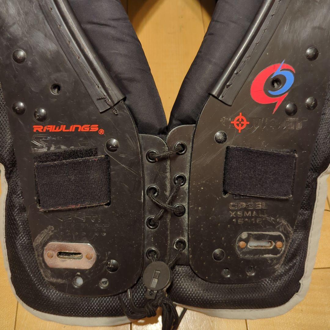 アメフト　ショルダー　RAWLINGS ローリングス　CP36L xsサイズ