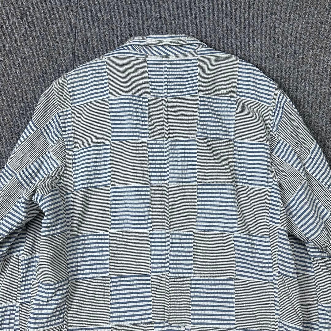 BEAMS PLUS パッチワーク テーラードジャケット ビームスプラス