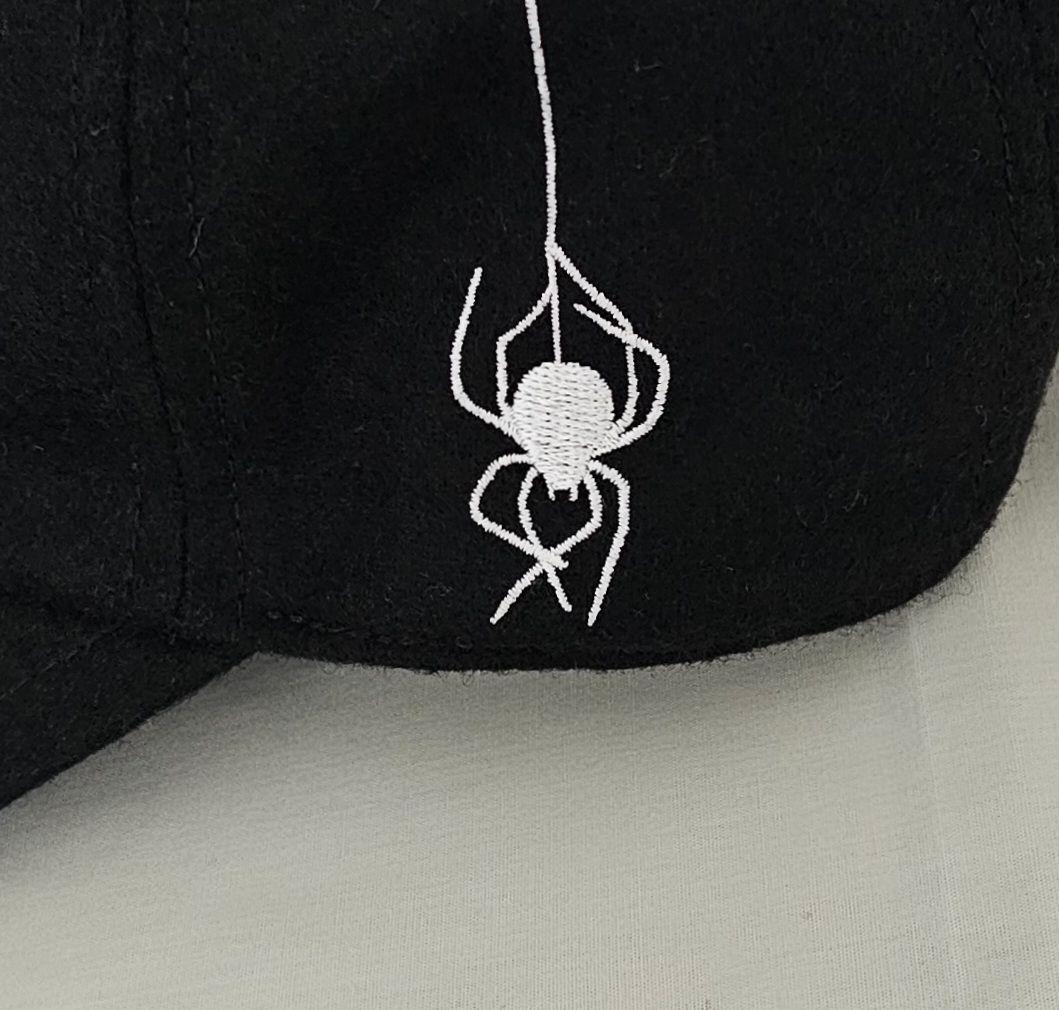 sacai Dr.Woo スパイダー 刺繍キャップ