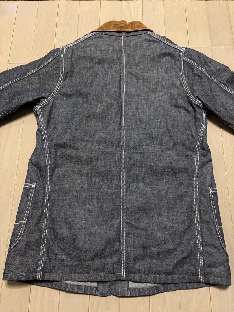 【美品古着】旧Denime オリゾンティ　カバーオール　デニム　サイズ38