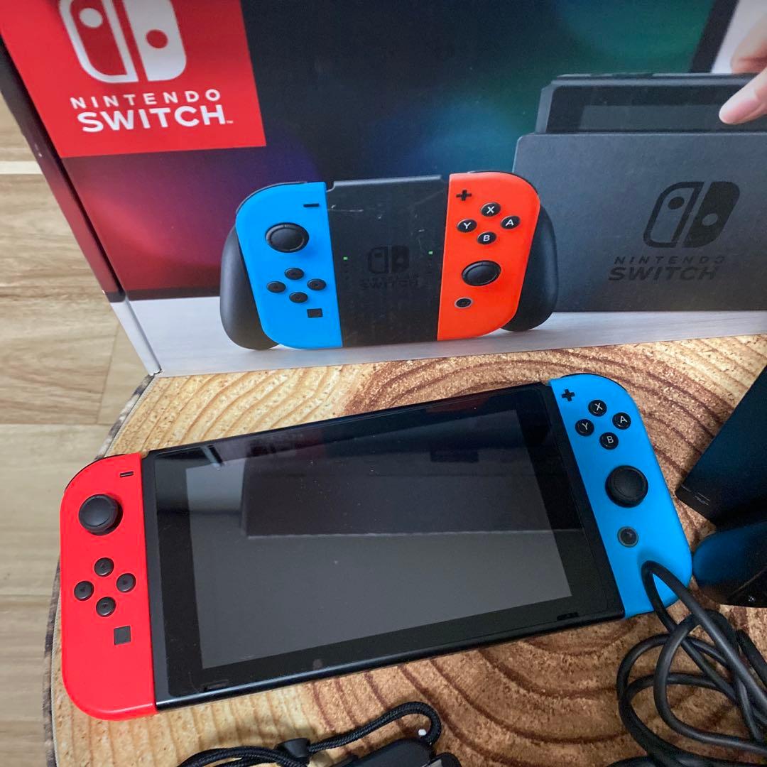 Nintendo Switch ニンテンドースイッチ本体　ネオン ⑤