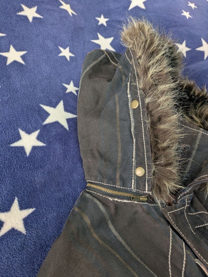 【未使用品】リーバイス　Levi‘s　フード・ライナー付きダークブルーコート