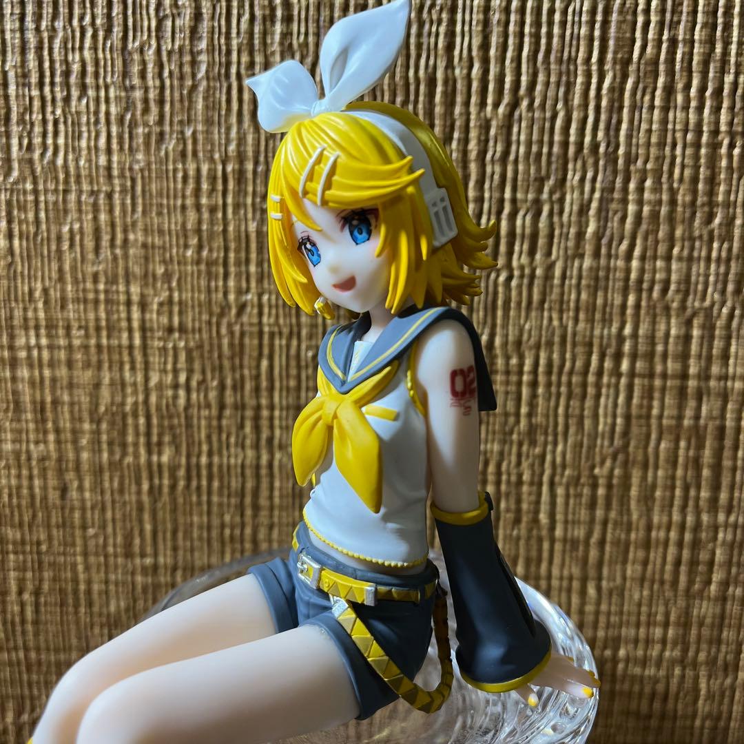 【良品】初音ミク フリュー B賞 鏡音リン ぬーどるストッパー フィギュア