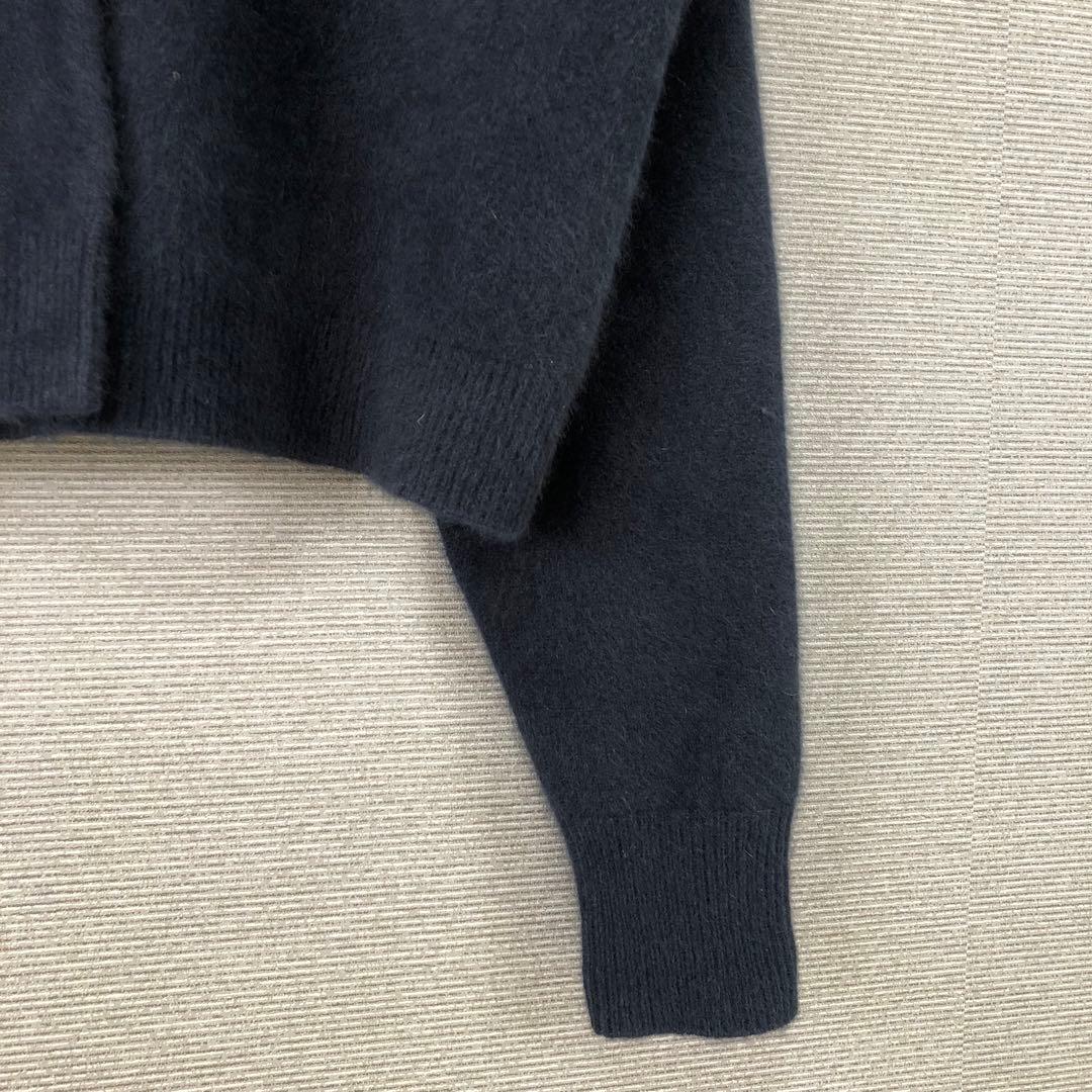 HOUSE OF LOTUS ウールフォックスカーディガン ネイビー