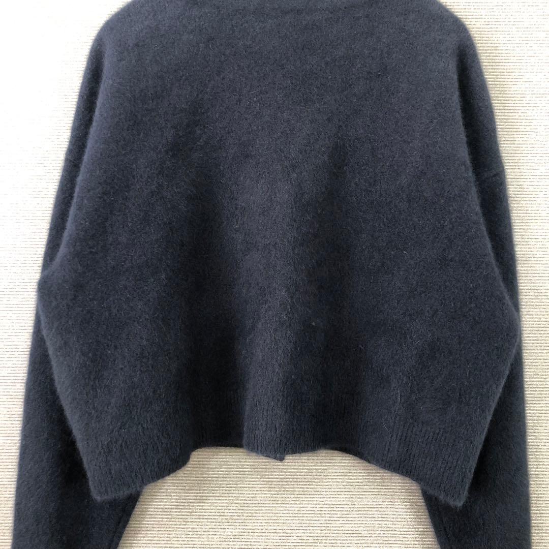 HOUSE OF LOTUS ウールフォックスカーディガン ネイビー