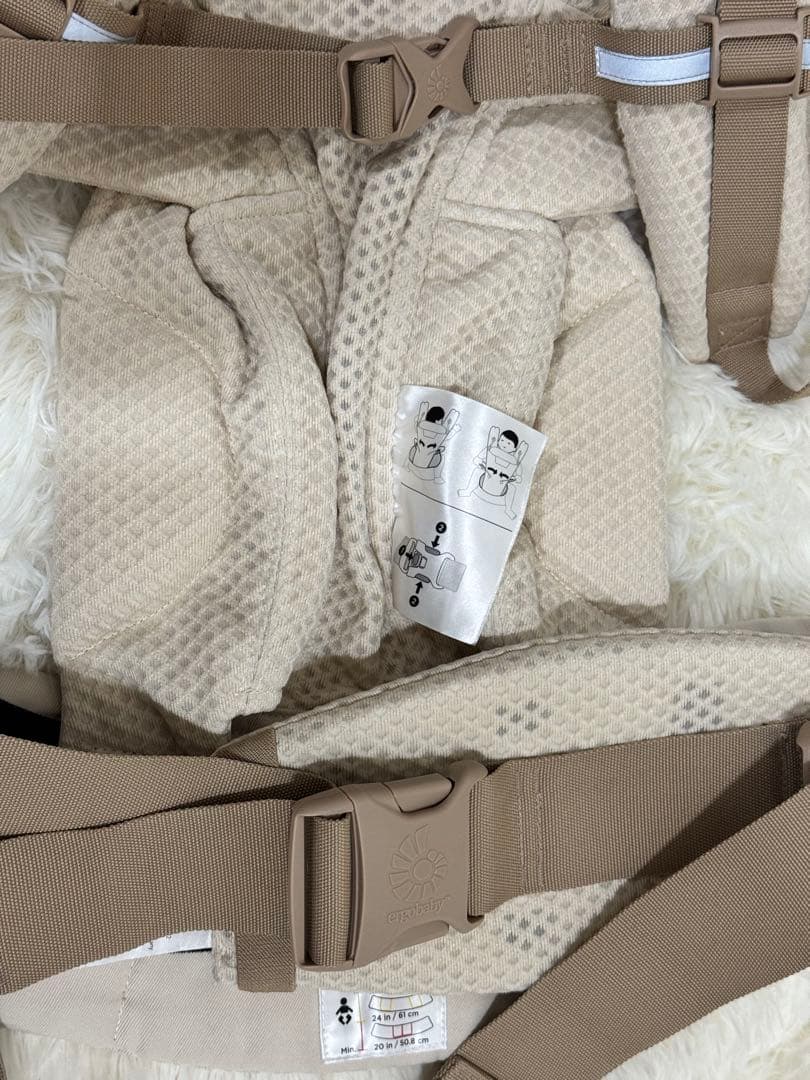 【極美品】エルゴベビー オムニ ブリーズ / ナチュラルベージュ(使用2回のみ)