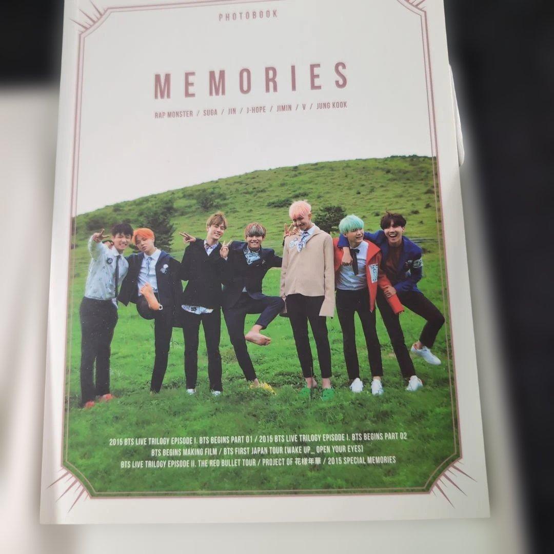 BTS MEMORIES OF 2015 DVD 日本版 磁気カード付