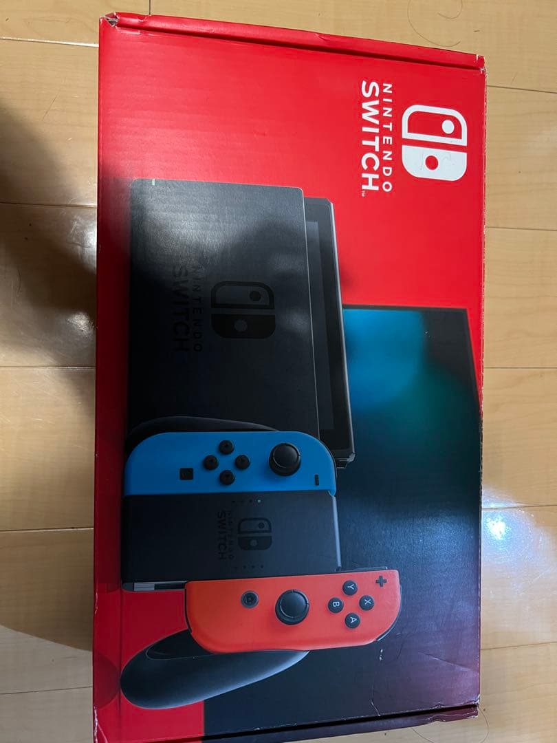 なーちゃ【美品】Nintendo Switch 本体 バッテリー強化版