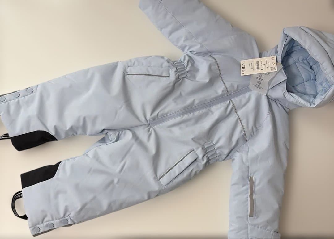 ZARA ベビー 新品 撥水防風加工ジャンプスーツ 98 スキーコレクション
