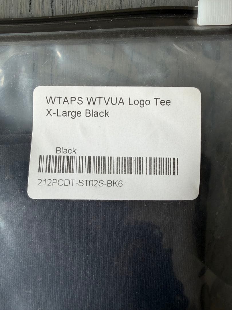 WTAPS Tシャツ WTVUA 黒 04XL