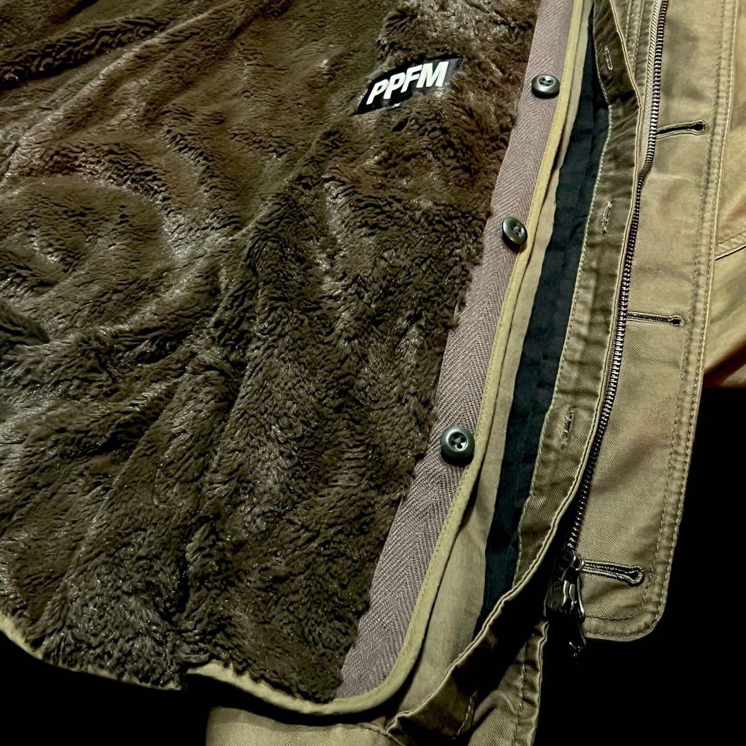 PPFM 00s モッズコート Real Fur Y2K アーカイブ M