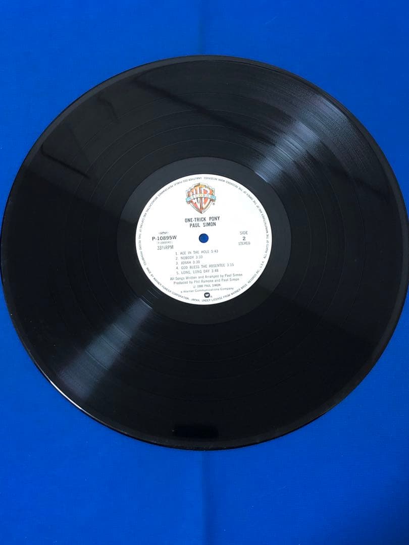 LP/ポール・サイモン/ワン・トリック・ポニーP-10895W帯付　h79w59