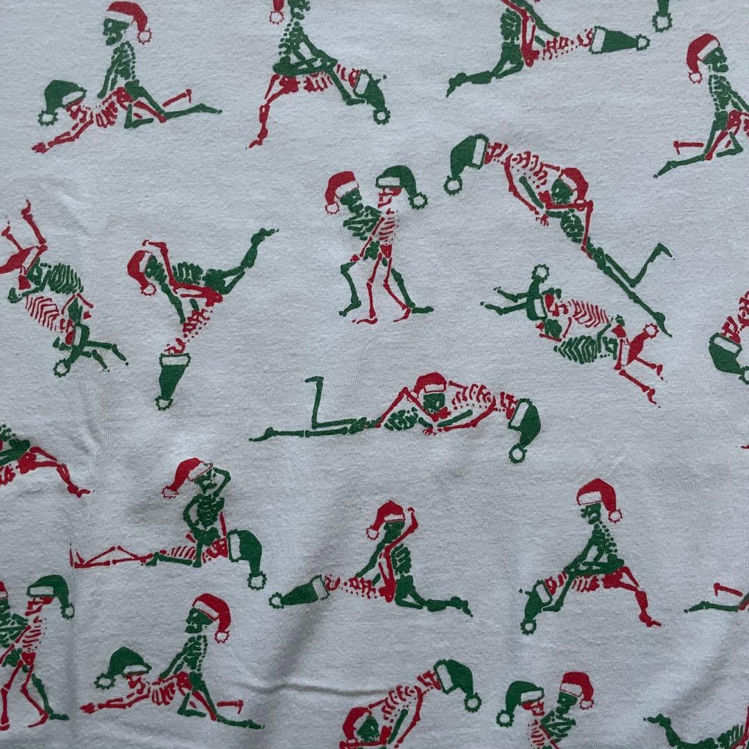17aw Supreme 四十八手 骸骨 tシャツ usa製 M エロt 短丈