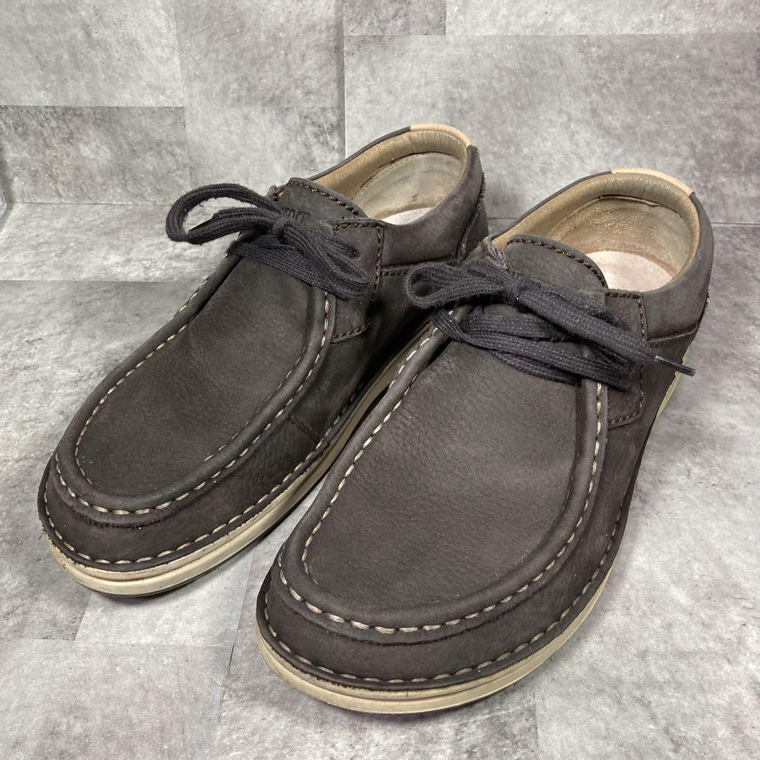 【良品】✨BIRKENSTOCK パサデナ　ヌバック　モカシン　ローファーBR