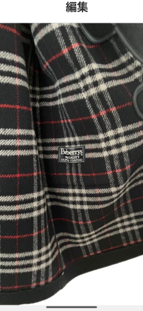 Burberrys ヴィンテージ　ダッフルコート ネイビー