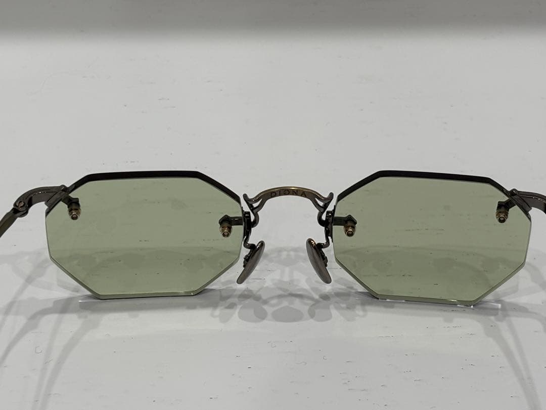 DIGNA CLASSIC 970 八角レンズ リムレス グリーン