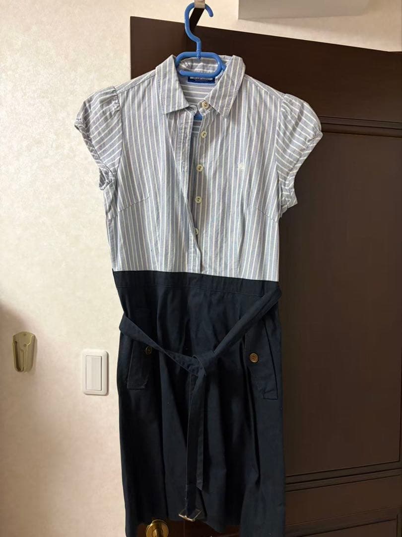 まとめ買い2点BURBERRY ブルレベルノースリーブワンピース 38