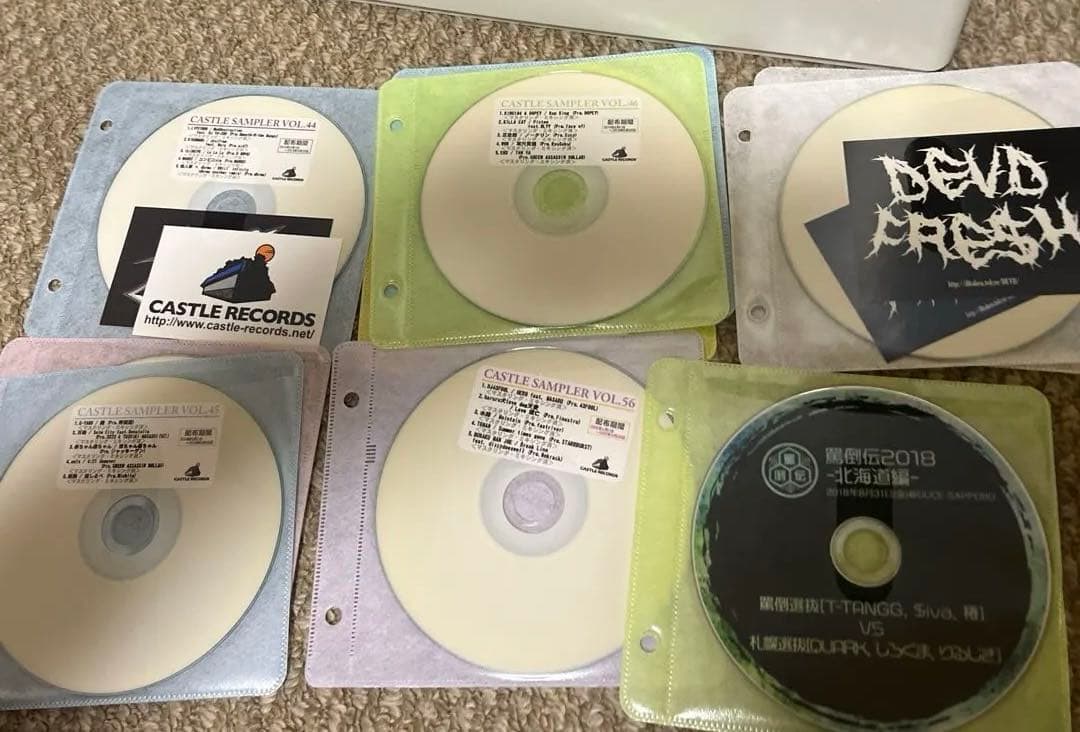 日本語RAP まとめ売り CD 72枚セット 送料無料 即購入OK❣️