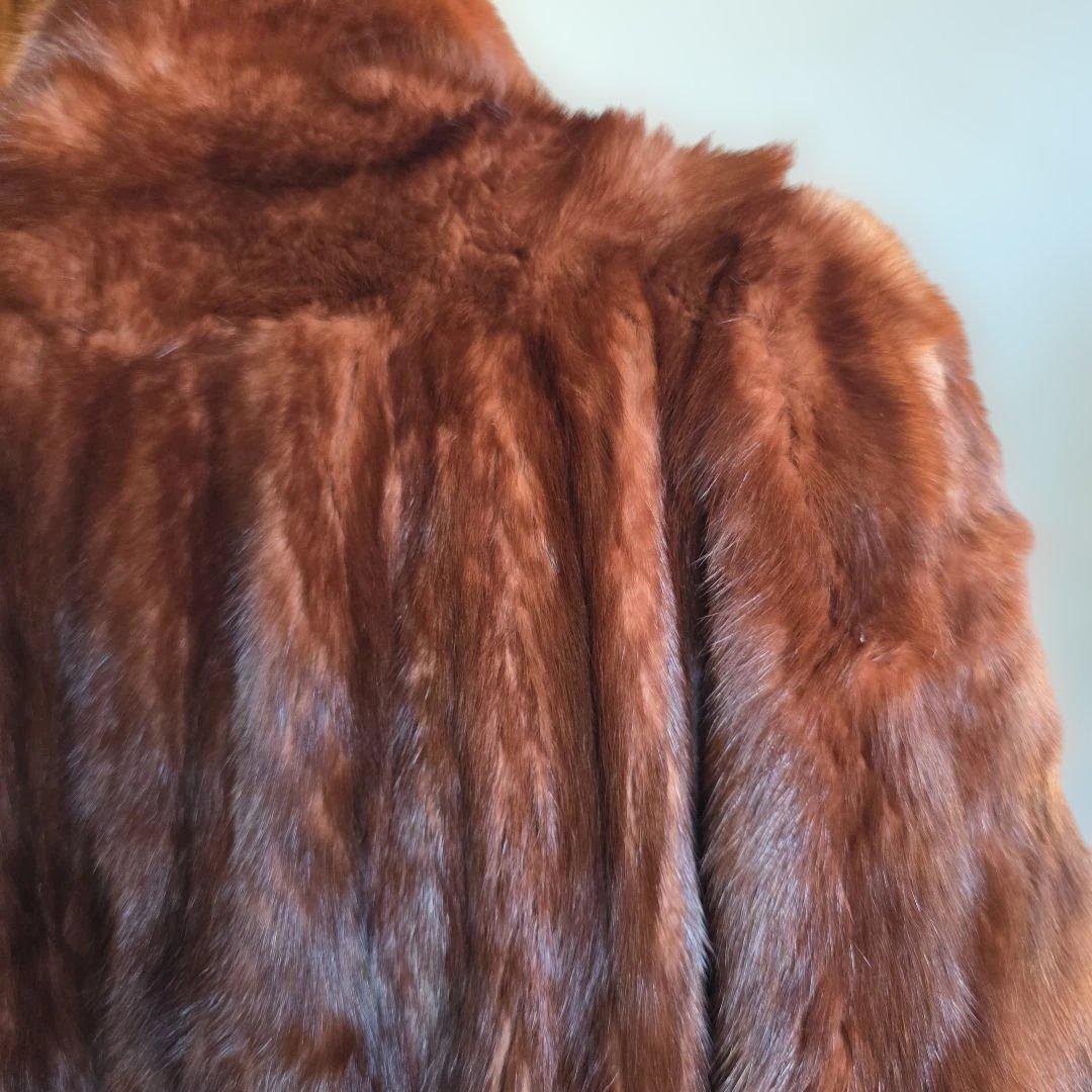 最高級 美品 SOBOL ソボル ロシアンセーブル 毛皮 ロング コート