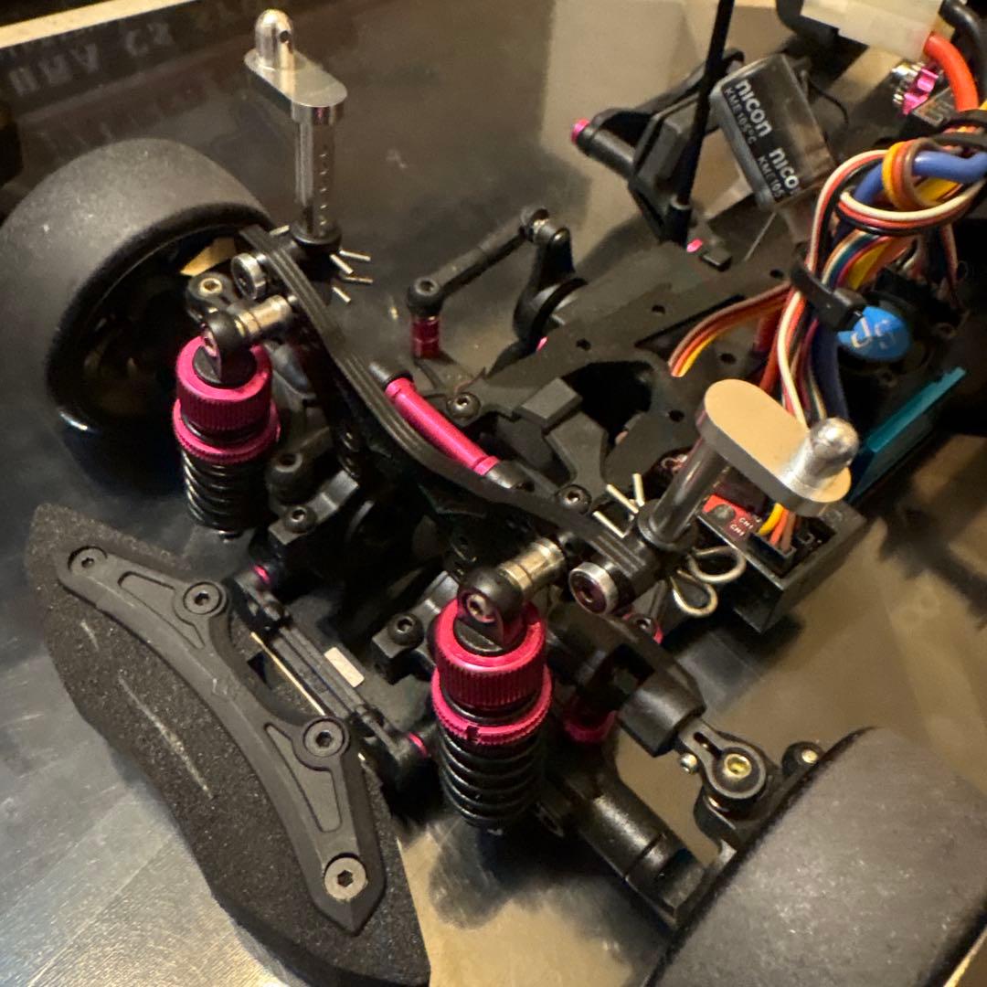 Sakura D4 ドリフトラジコン フルセット メカ付き 予備パーツ多数