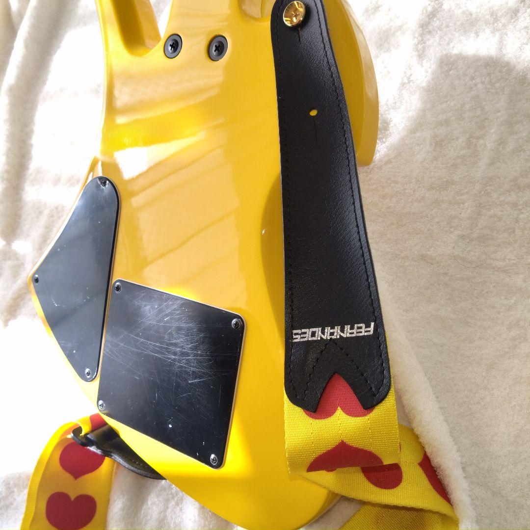 BURNY YH-JR hideモデル アンプ内蔵 モッキンバード ギター