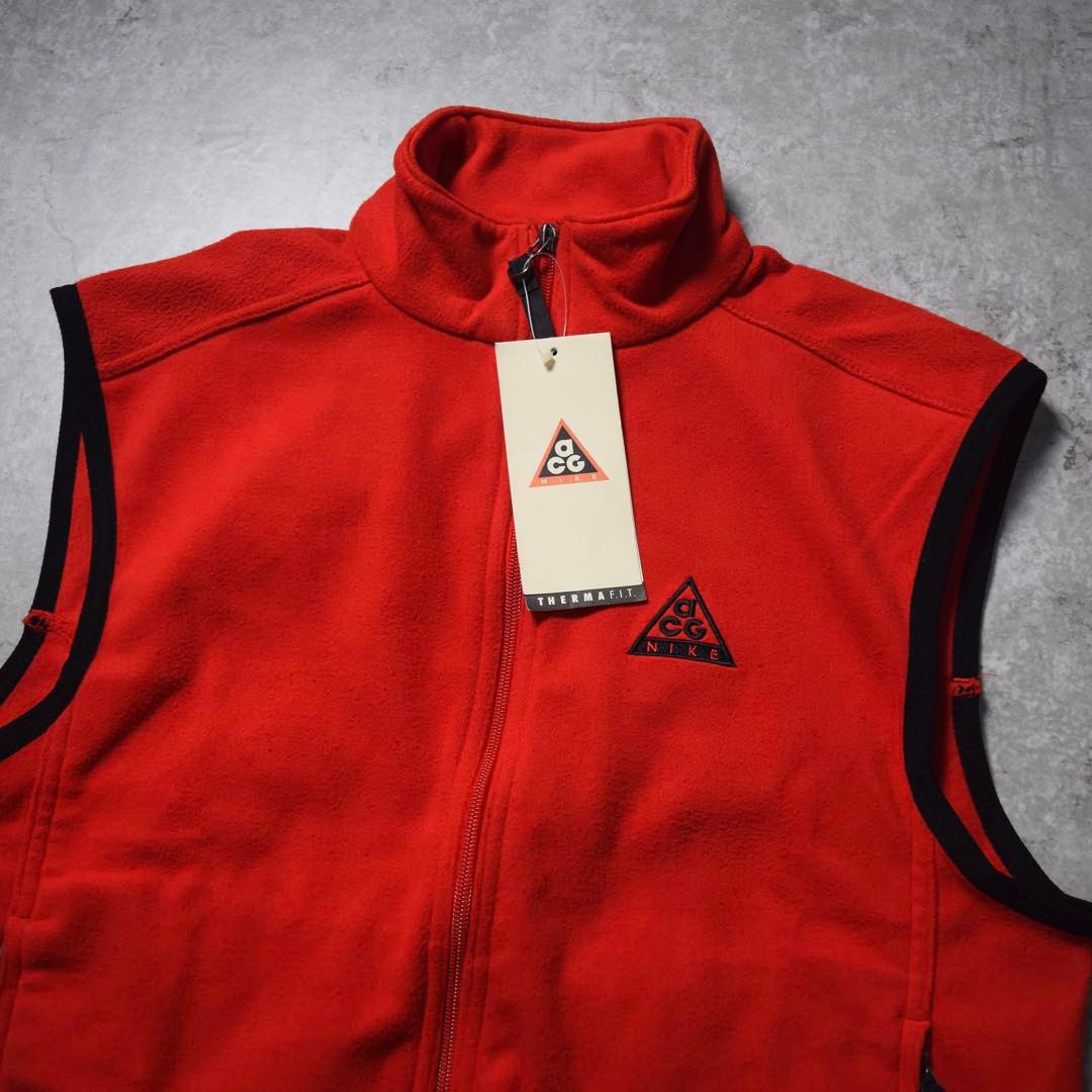 デッドストック 90s NIKE ACG フリースベスト ヴィンテージ 台湾製