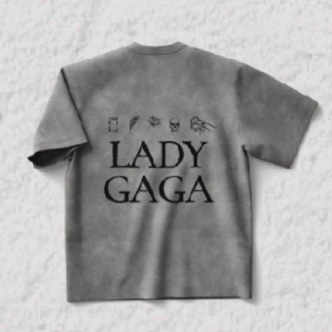 【新品】レディーガガ　公式TシャツMAYHEM BALL Lサイズ