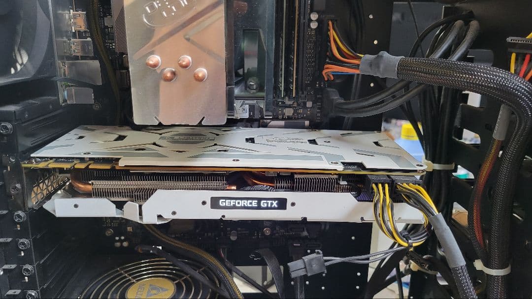 GALAX GEFORCE GTX 1080Ti 11GB グラボ 動作品