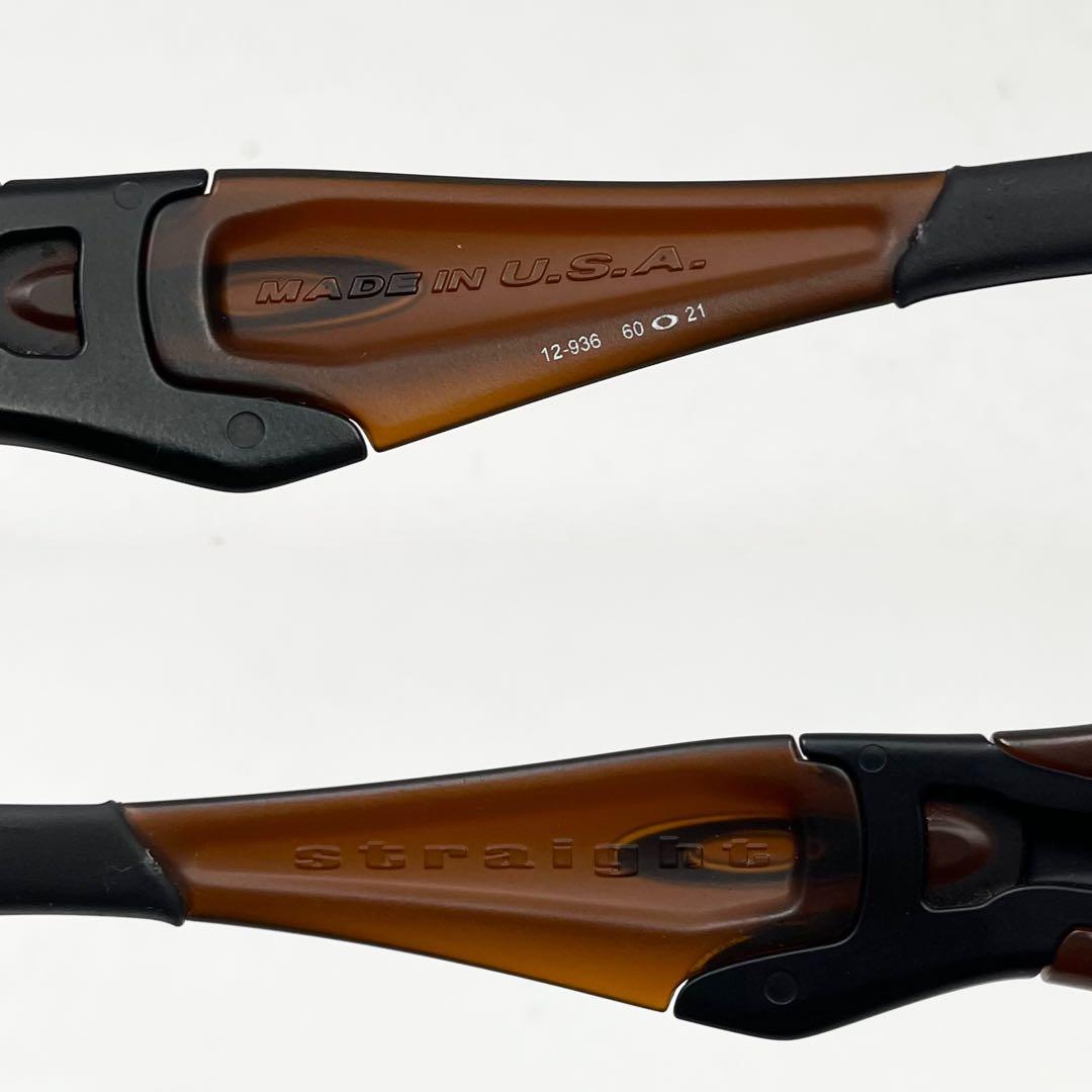 【美品】オークリー　サングラス　ブラウン　straight Polarized