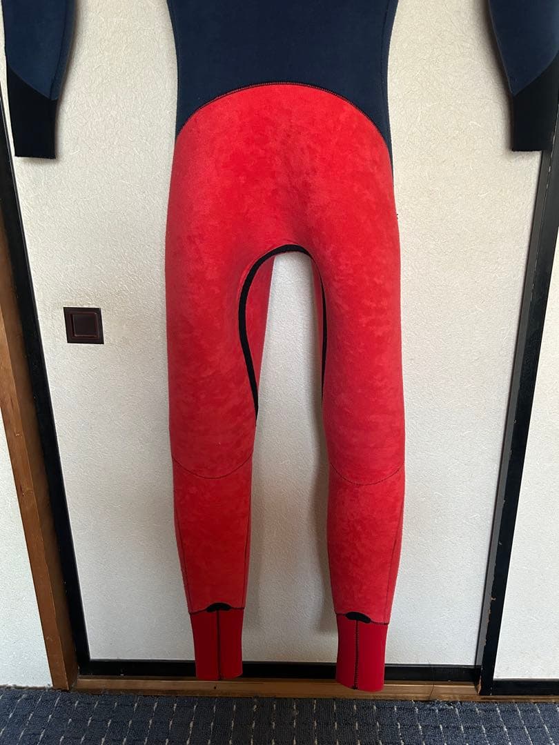 【美品】AIRTIGHTセミドライスーツXL 5×3mm裏起毛サーフィン