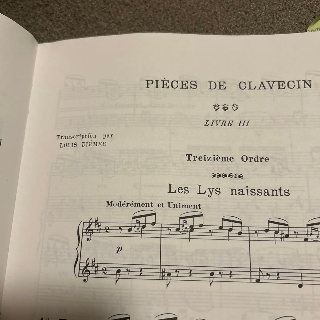 F.Couperin pièces de Clavecin livre III