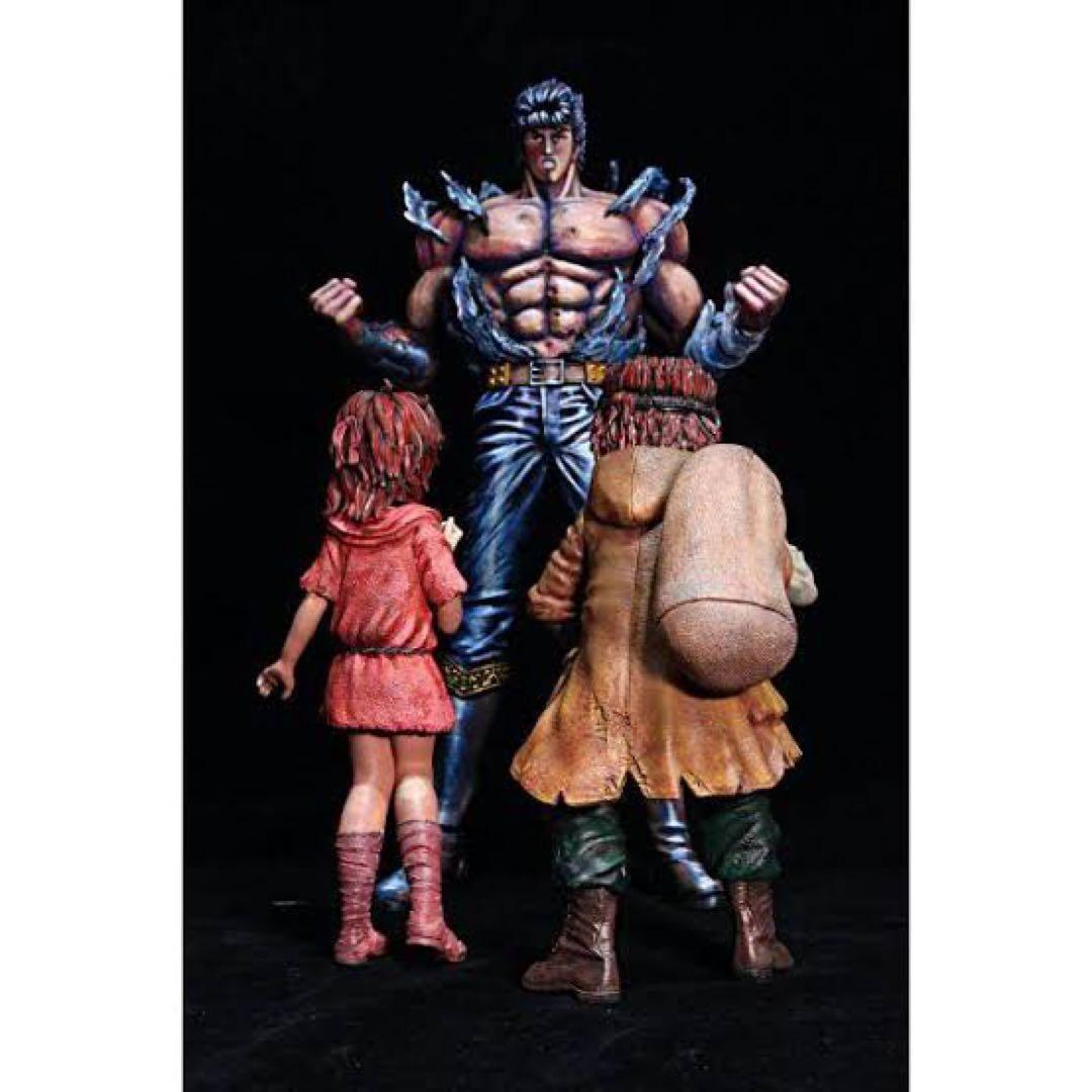 も*ち様 1/6 北斗の拳 バット＆リン ガレージキット（未組み立て未塗装）フィ