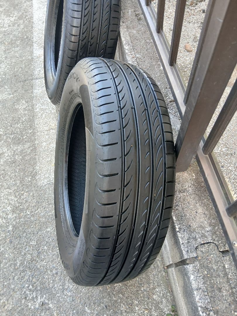 ②Pirelli Powergy 185/65R15 バリ山 2本 2025年製