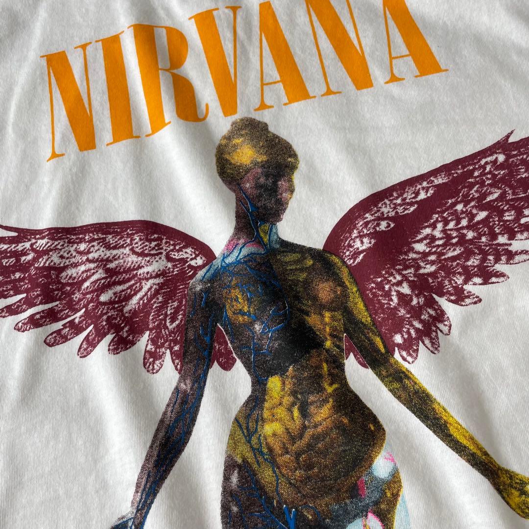 NIRVANA ニルヴァーナ IN UTERO Tシャツ XL 両面プリント