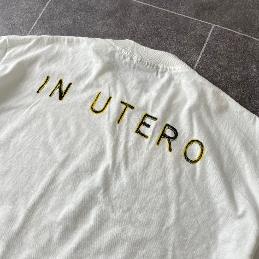 NIRVANA ニルヴァーナ IN UTERO Tシャツ XL 両面プリント