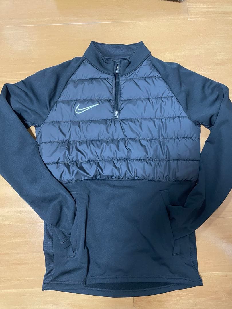 美品 Nike ハーフジップ ジャケット 黒 S ゴルフ