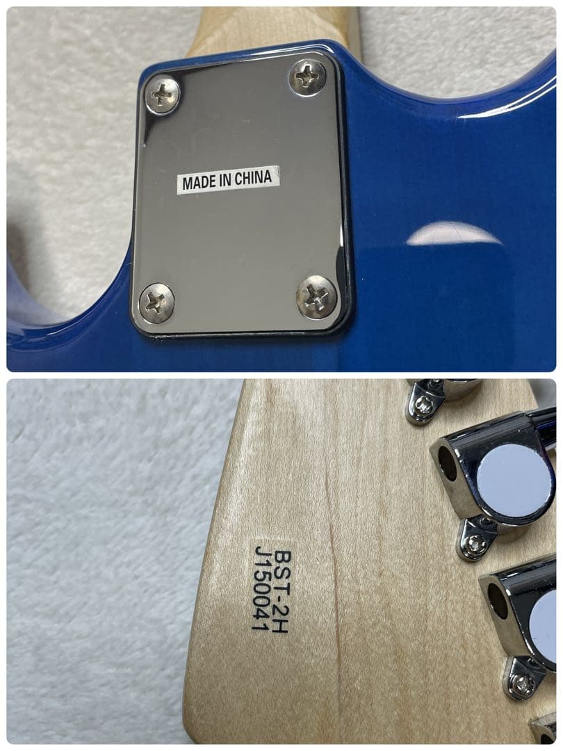 レア　青虎目　BUSKER'S BST-2Hギター　ストラト