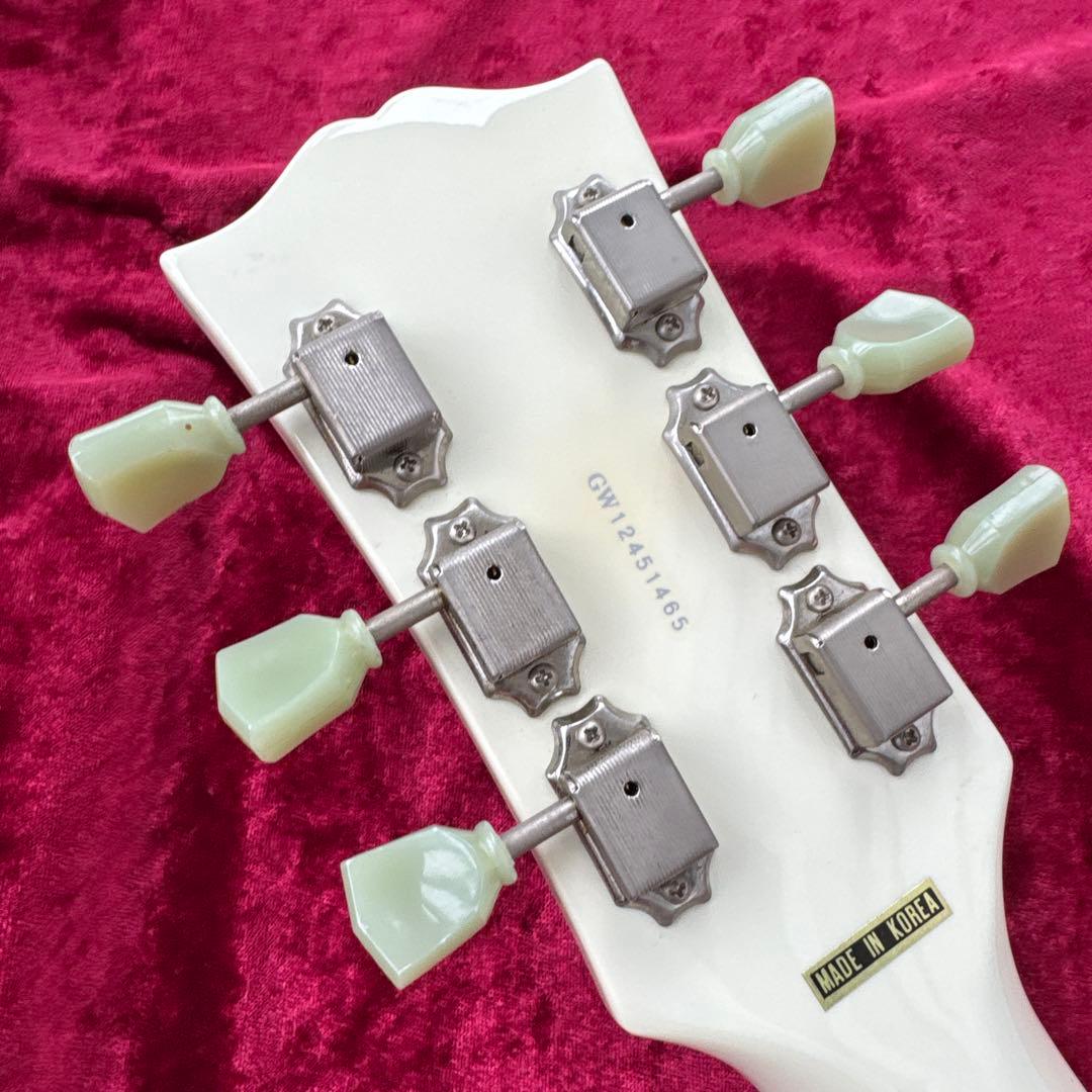 メンテ済 GrassRoots G-SG WHT セットネック グラスルーツ