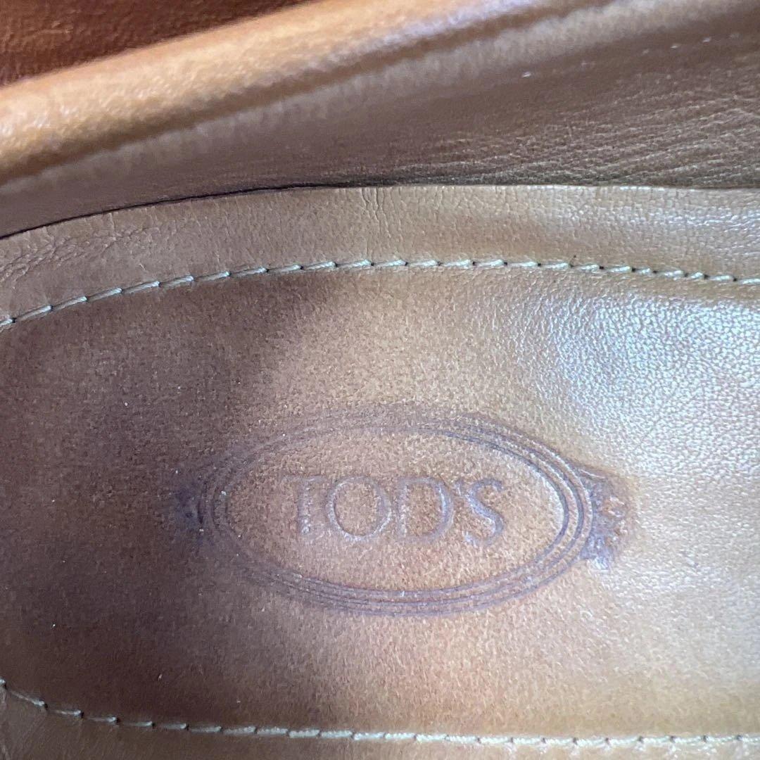 TOD’S トッズ ビットローファー ドライビング 27.5-28cm 茶 良品