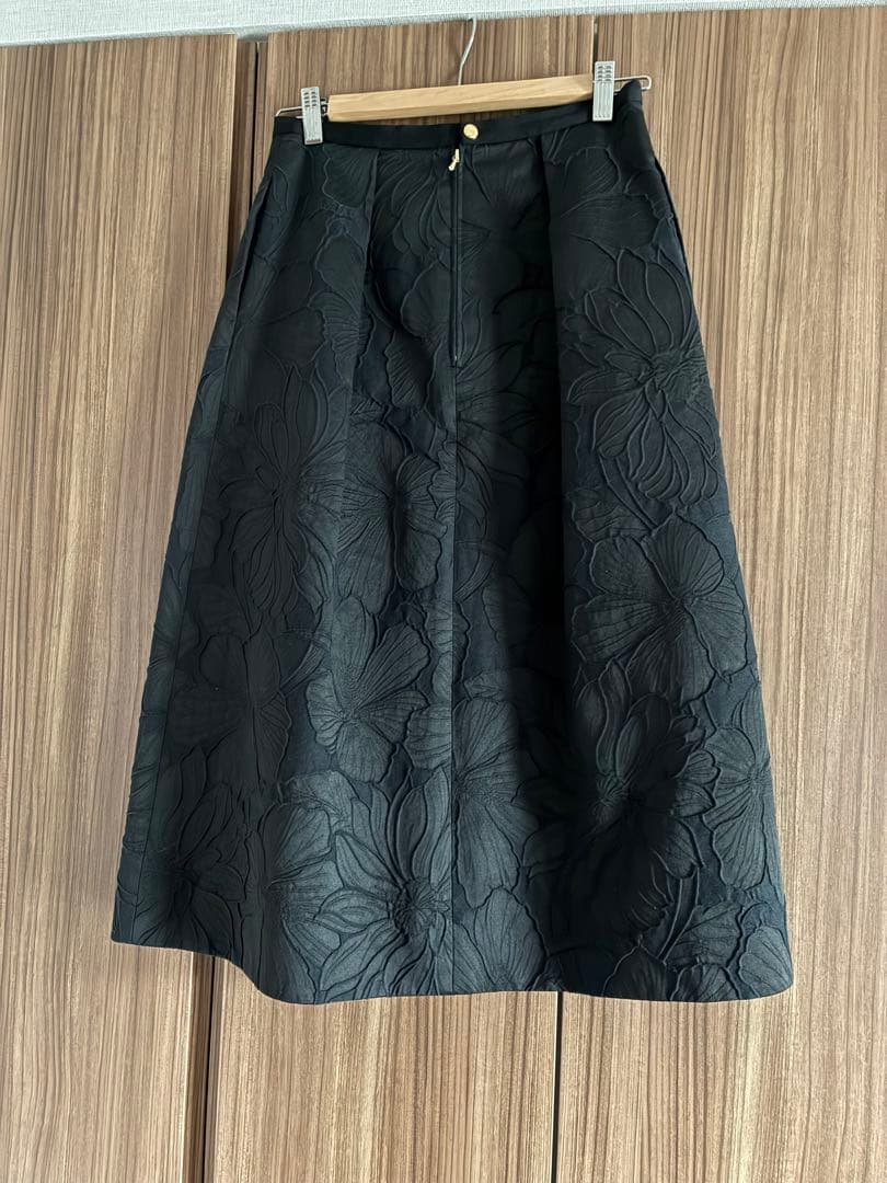 美品　Drawerドゥロワー ジャガードスカート