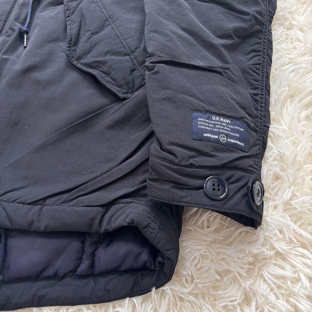 【定価9万】SOPH uniform experimentファー付モッズコート