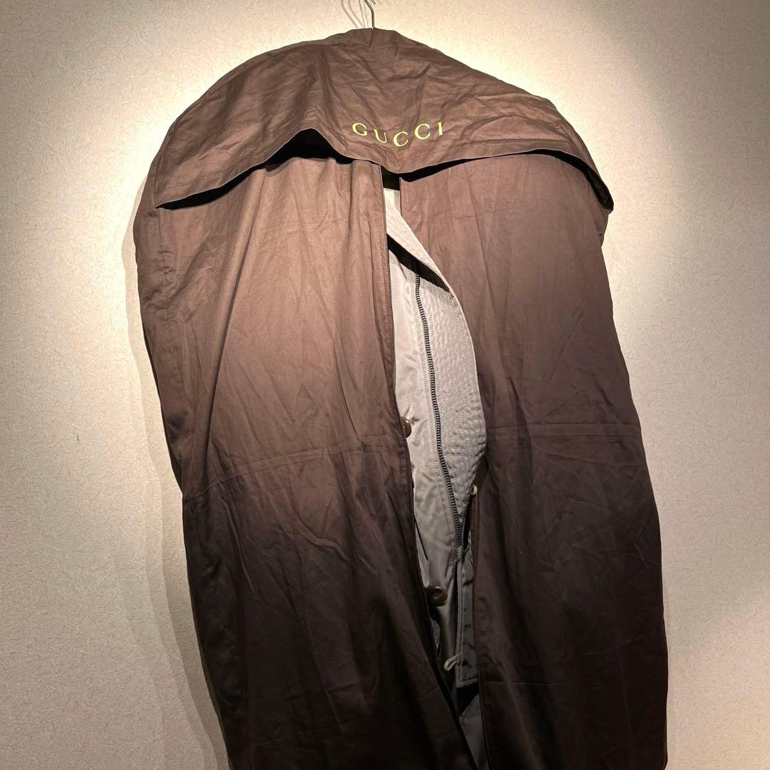 GUCCI グッチN-3B　最高級毛皮ミリタリー モッズコート　コヨーテ　希少