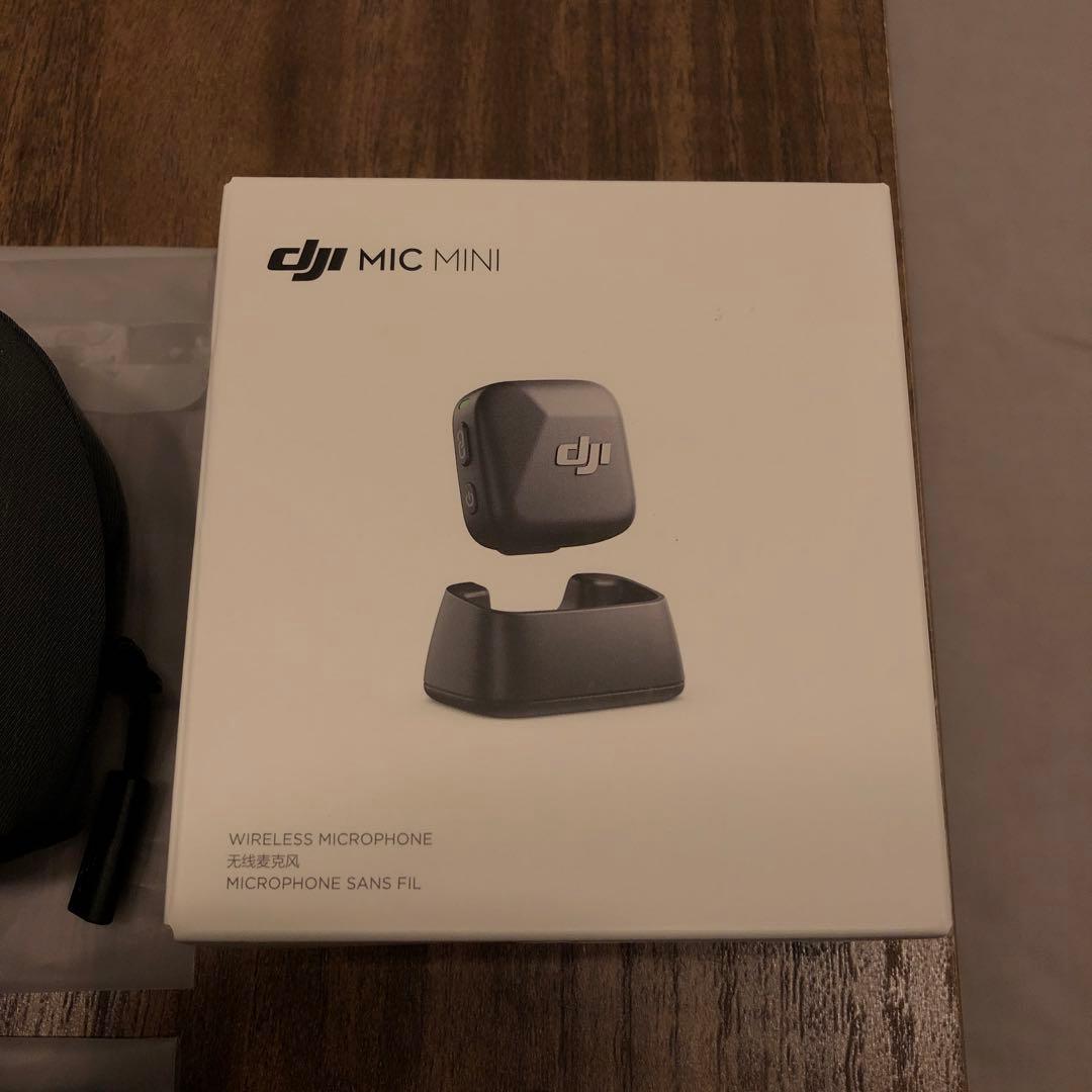 【新品未使用】DJI Mic Mini ワイヤレスマイク